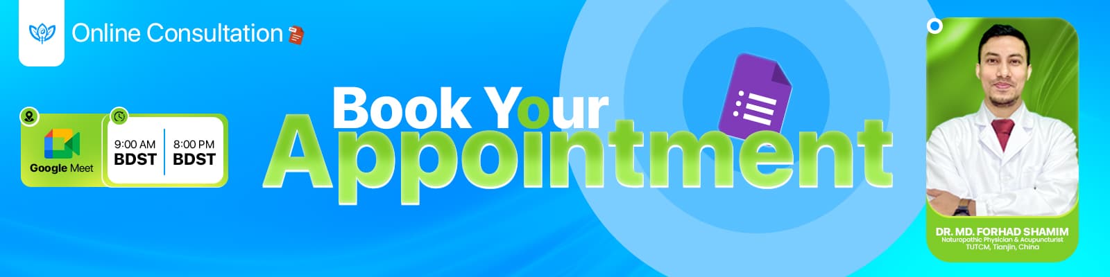 Book your appointment with Dr. Md. Forhad Shamim — online consultation